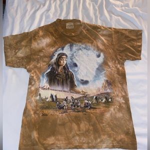 Vintage Native American Graphic Tee